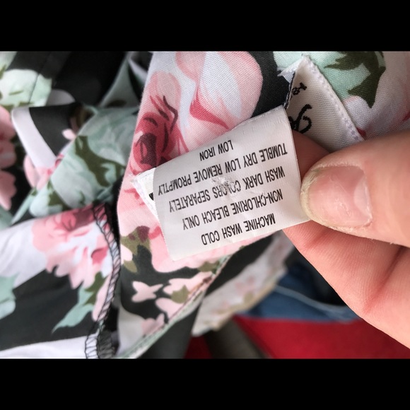 SOLD ANTHONY RICHARDS Floral House Coat Caftan - Picture 8 of 8